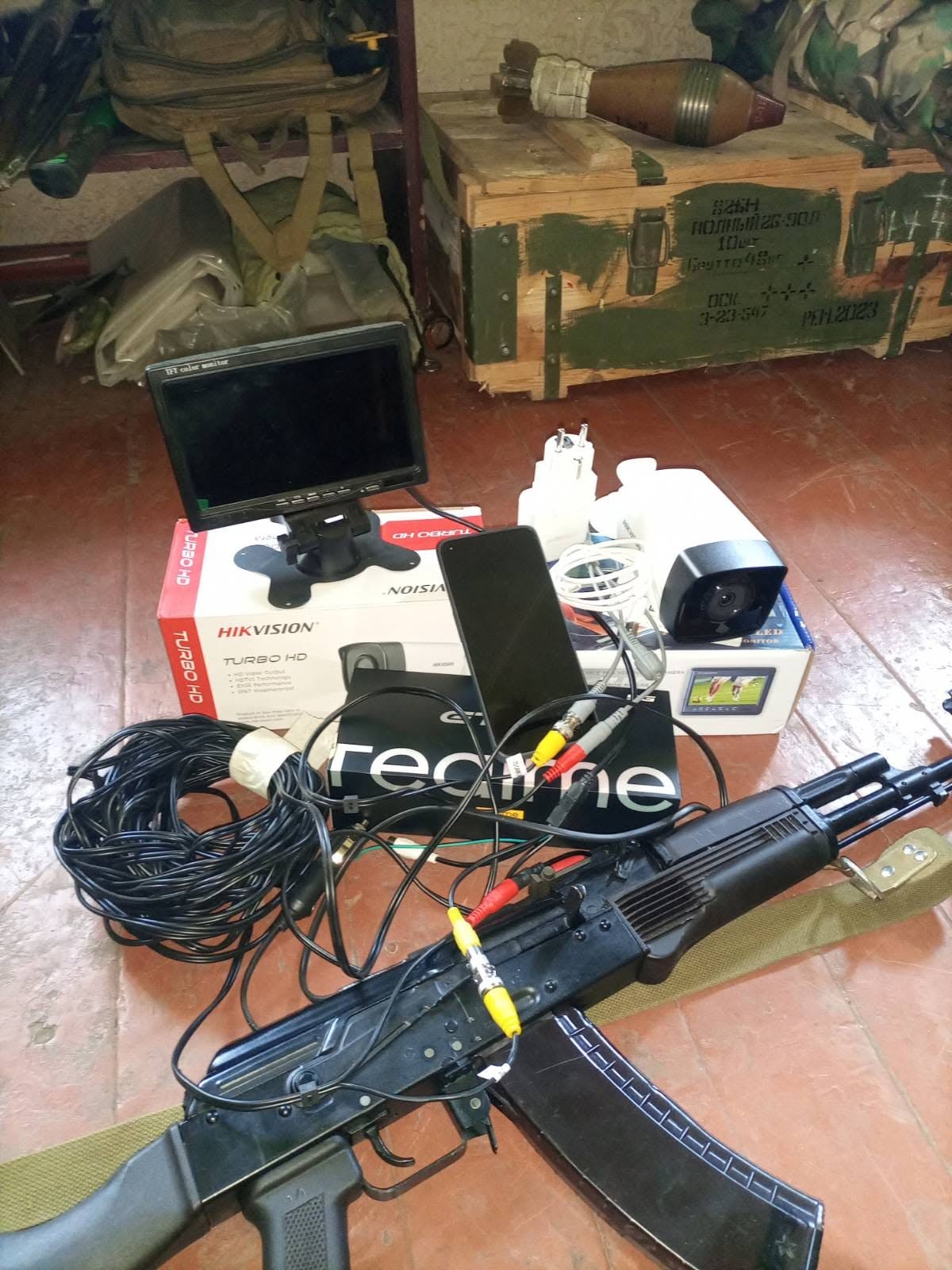 Equipment supplied to the 101st Brigade